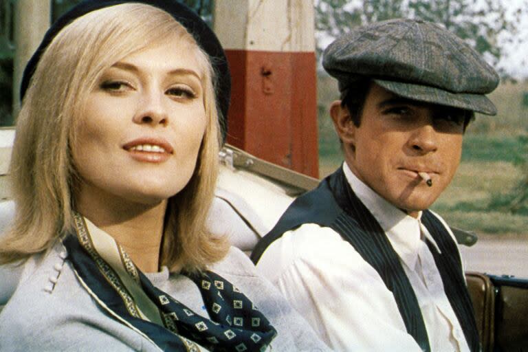 Warren Beatty y Faye Dunaway protagonizaron la enorme Bonnie and Clyde, de Arthur Penn