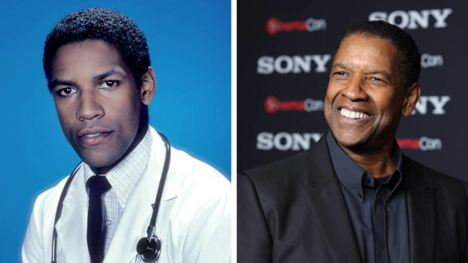 Denzel Washington as Dr. Philip Chandler St. Elsewhere Cast (then and now))