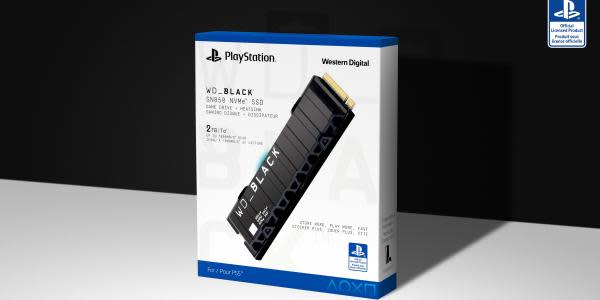 Western Digital anuncia el primer SSD licenciado para PlayStation 5