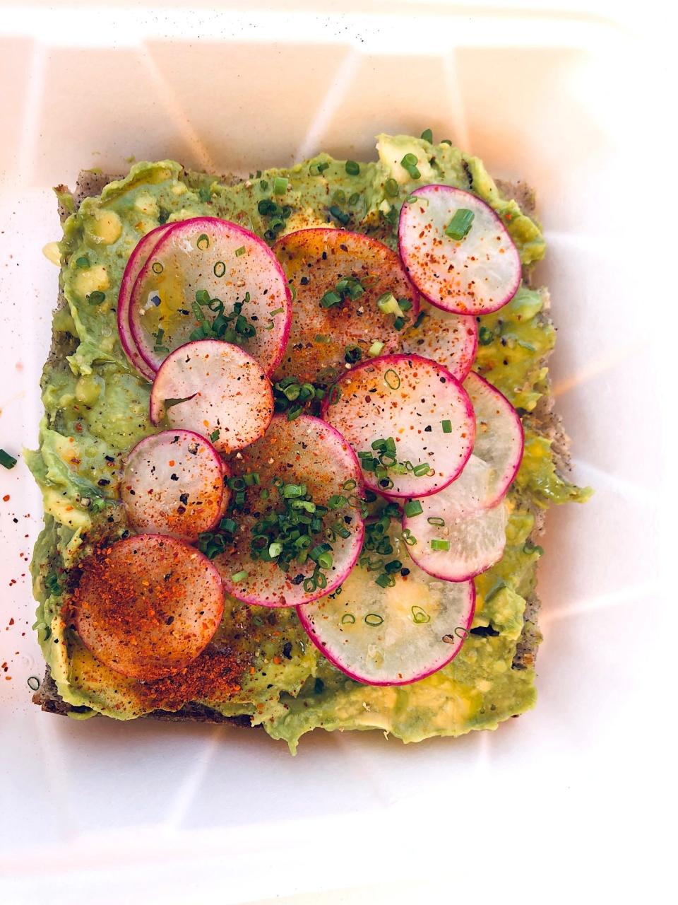 Avocado Toast in Montecito