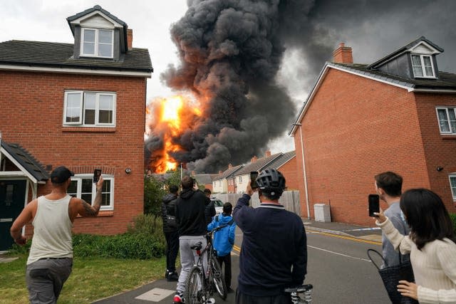 Leamington Spa fire