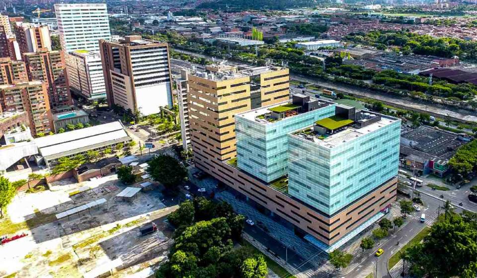 Ciudad del Rio en Medellín tendrá proyecto de Yellowstone. Imagen: Centro Empresarial Ciudad del Rio.