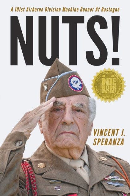 Vincent Speranza detailed his life and service in the memoir "Nuts!"