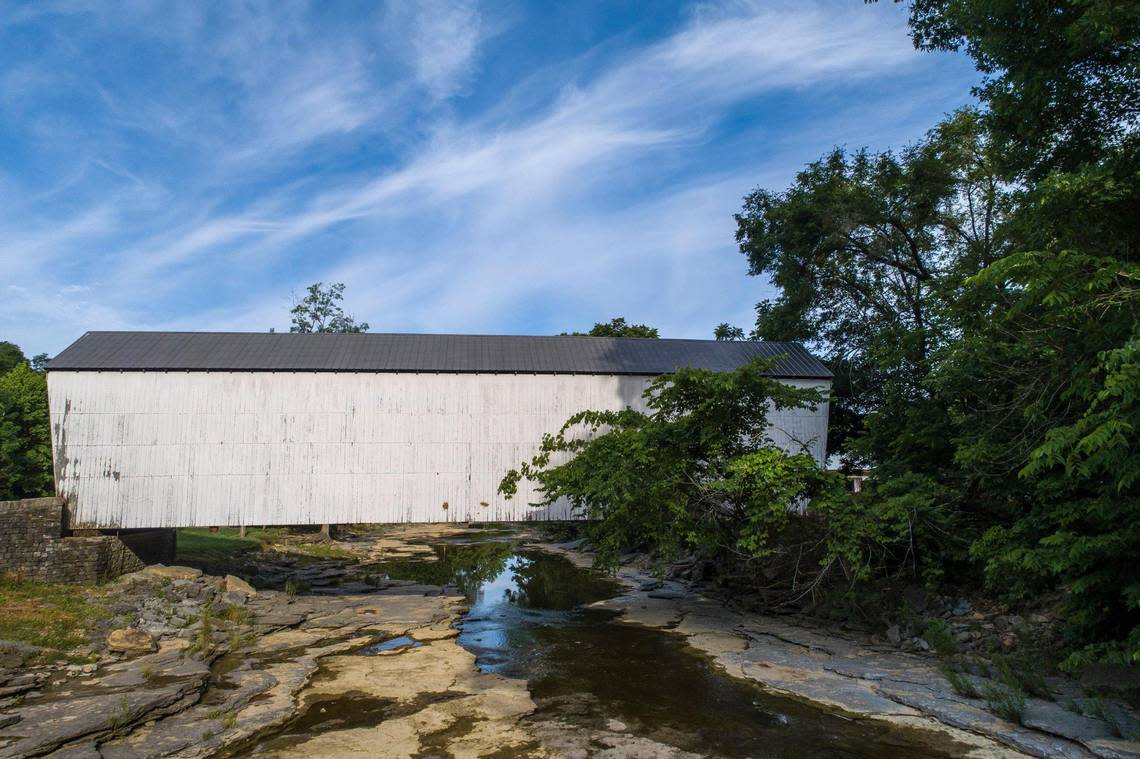 Walcott Covered Bridge, Bracken County, Ky. Tuesday, June 28, 2022