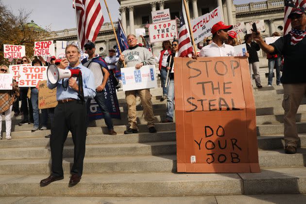 Rep. Jim Jordan (R-Ohio), who is running for House speaker, was actively involved in spreading falsehoods about the 2020 presidential election.