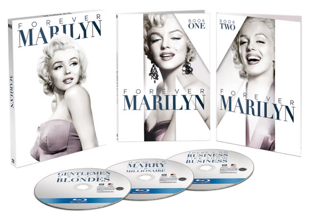 Forever Marilyn: The Blu-ray Collection Box Art