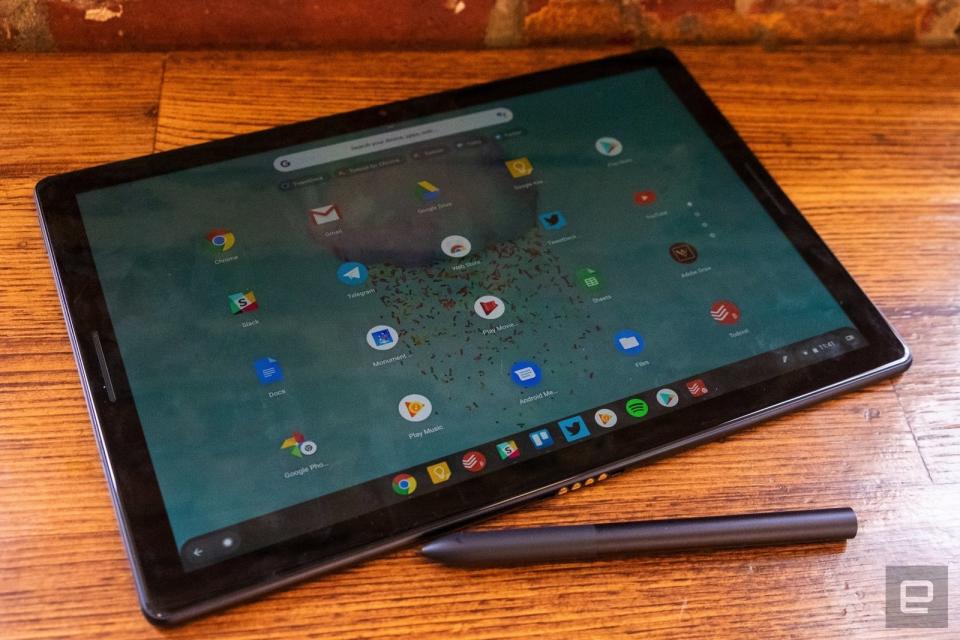 A few months ago, we reviewed Google's Pixel Slate, a Chrome OS tablet poisedto take on the 'Pro' versions of the iPad and Microsoft Surface