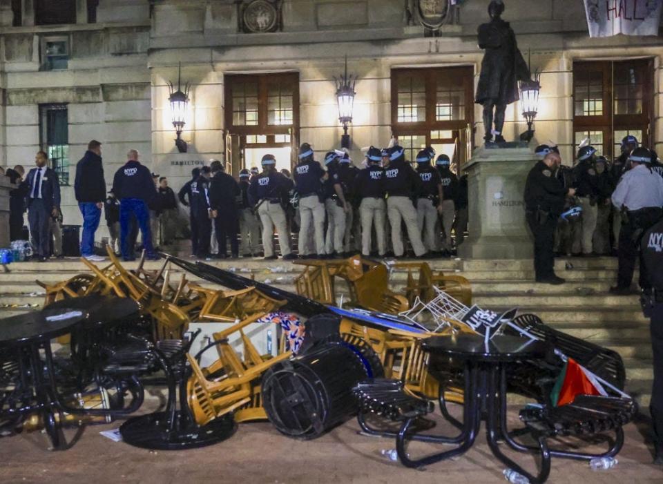 NYPD at Columbia