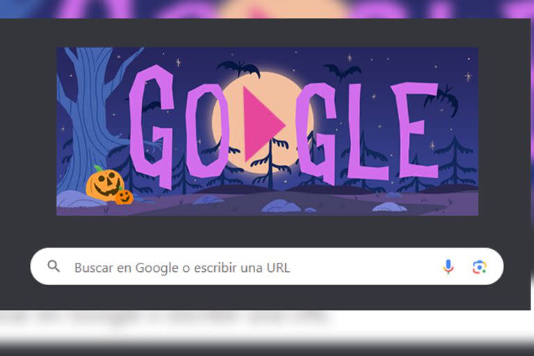 Google cambió su tradicional logo (Captura Google)