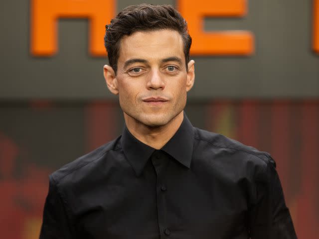 <p>Samir Hussein/WireImage</p> Rami Malek attends the 'Oppenheimer' U.K. premiere at Odeon Luxe Leicester Square on July 13, 2023