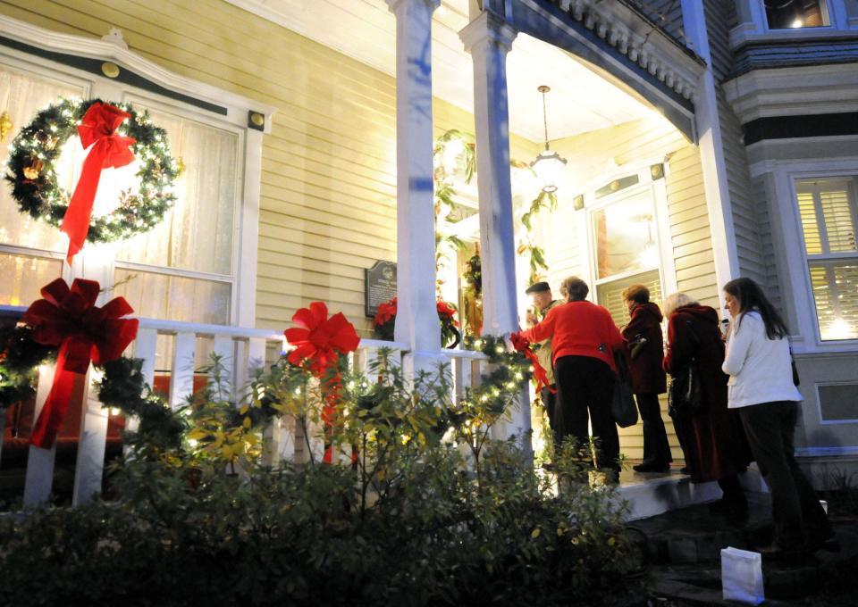 The Old Wilmington by Candlelight Tour in downtown Wilmington in 2013. 2022 marks the tour's 50th anniversary.