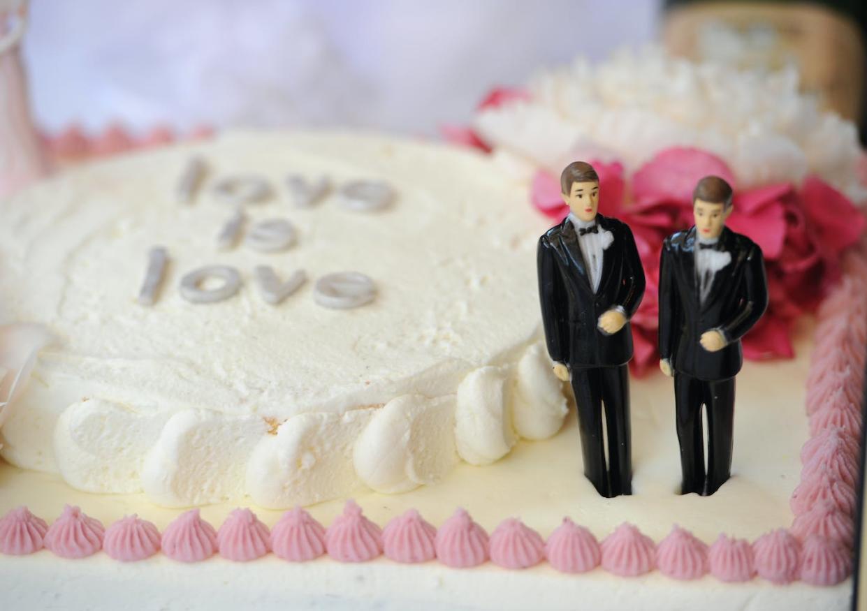 The Respect for Marriage Act will reverse the 1996 law that defines marriage as one between heterosexual couples. <a href="https://media.gettyimages.com/id/172126937/photo/us-california-same-sex-marriage.jpg?s=1024x1024&w=gi&k=20&c=VTSXlnnOvDEW7u24S8JrdFmzJSM6IzW6Gbi_-fRLbL8=" rel="nofollow noopener" target="_blank" data-ylk="slk:Robyn Beck/AFP via Getty Images;elm:context_link;itc:0;sec:content-canvas" class="link ">Robyn Beck/AFP via Getty Images</a>