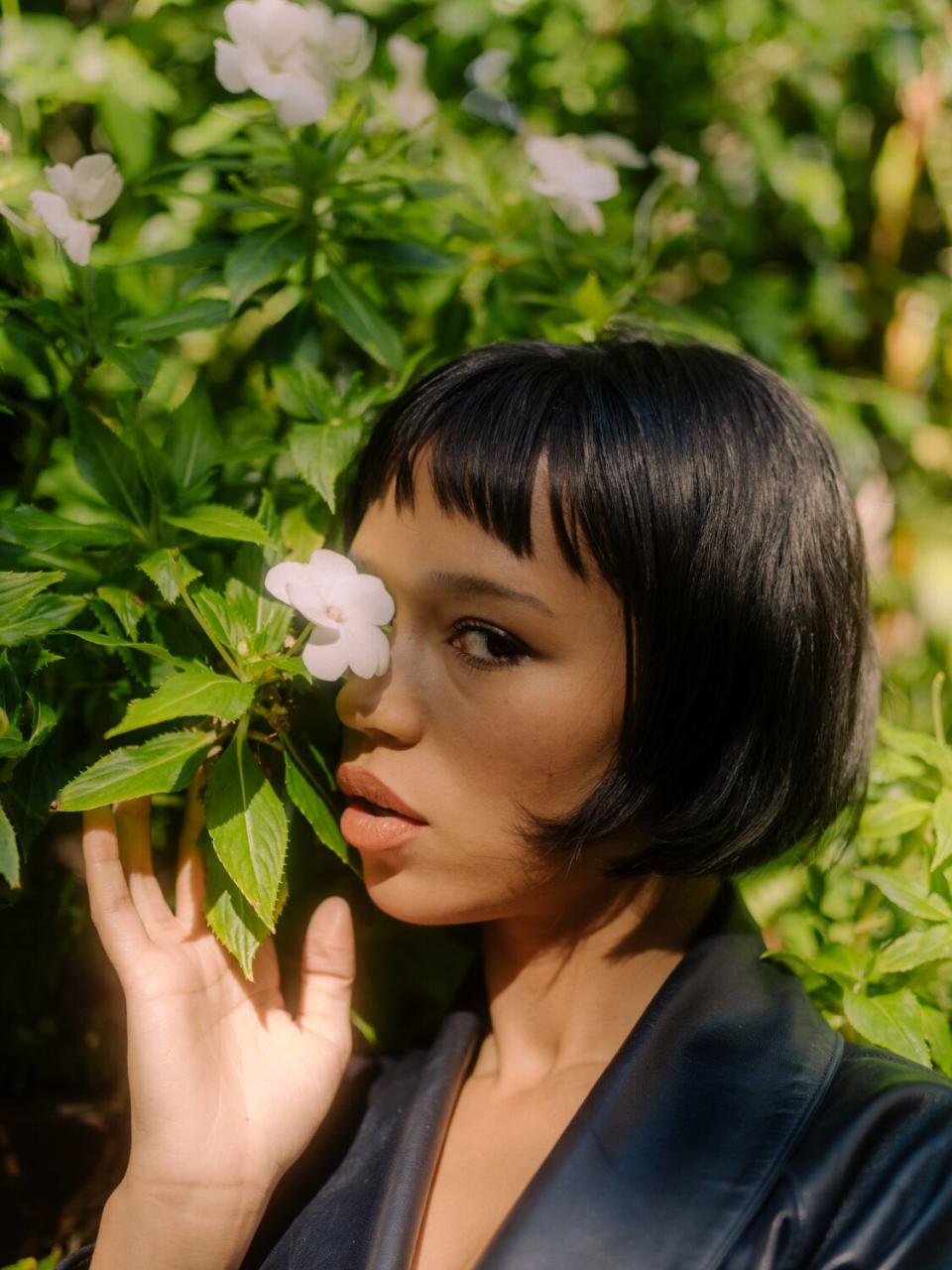 "Bones and All" actor Taylor Russell photographed at the Four Seasons in Beverly Hills.