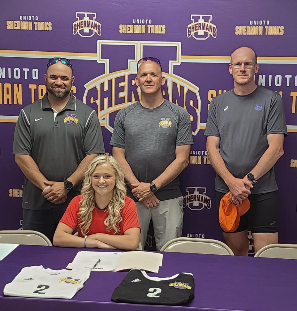 Unioto's Karlee Renner has committed to Rio Grande University where she will play soccer and run track.