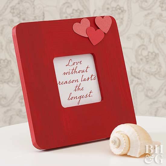 Choose romantic or cutesy to express your love and affection with handmade Valentine's Day gifts this year. We have creative DIY Valentine's Day gifts for him and her: home projects, DIY Valentine's Day cards, photo projects, and food gifts. These gifts are sure to show loved ones how much you care.