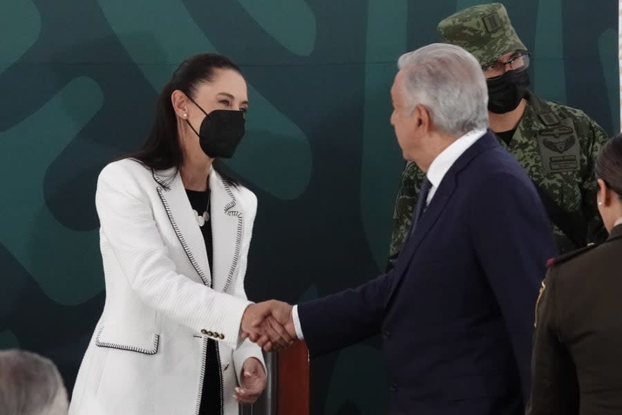 AMLO Sheinbaum INE