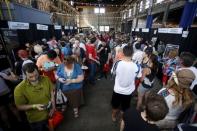 Marijuana enthusiasts gather at a "Weed the People" event to celebrate the legalization of recreational use of marijuana in Portland, Oregon July 3, 2015. REUTERS/Steve Dipaola