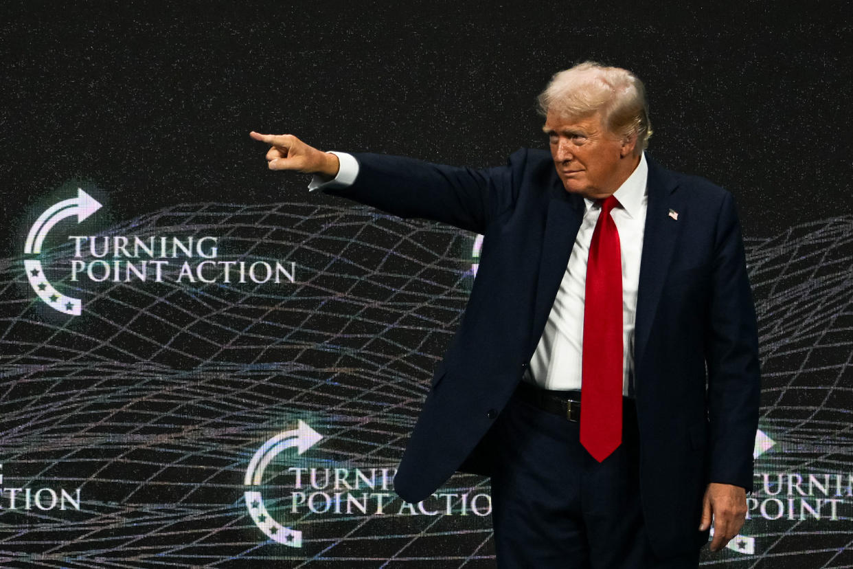 Donald Trump CHANDAN KHANNA/AFP via Getty Images