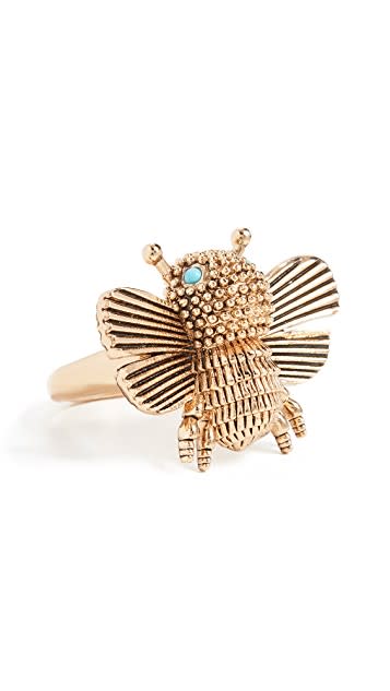 Kate Spade All Abuzz Bee Ring