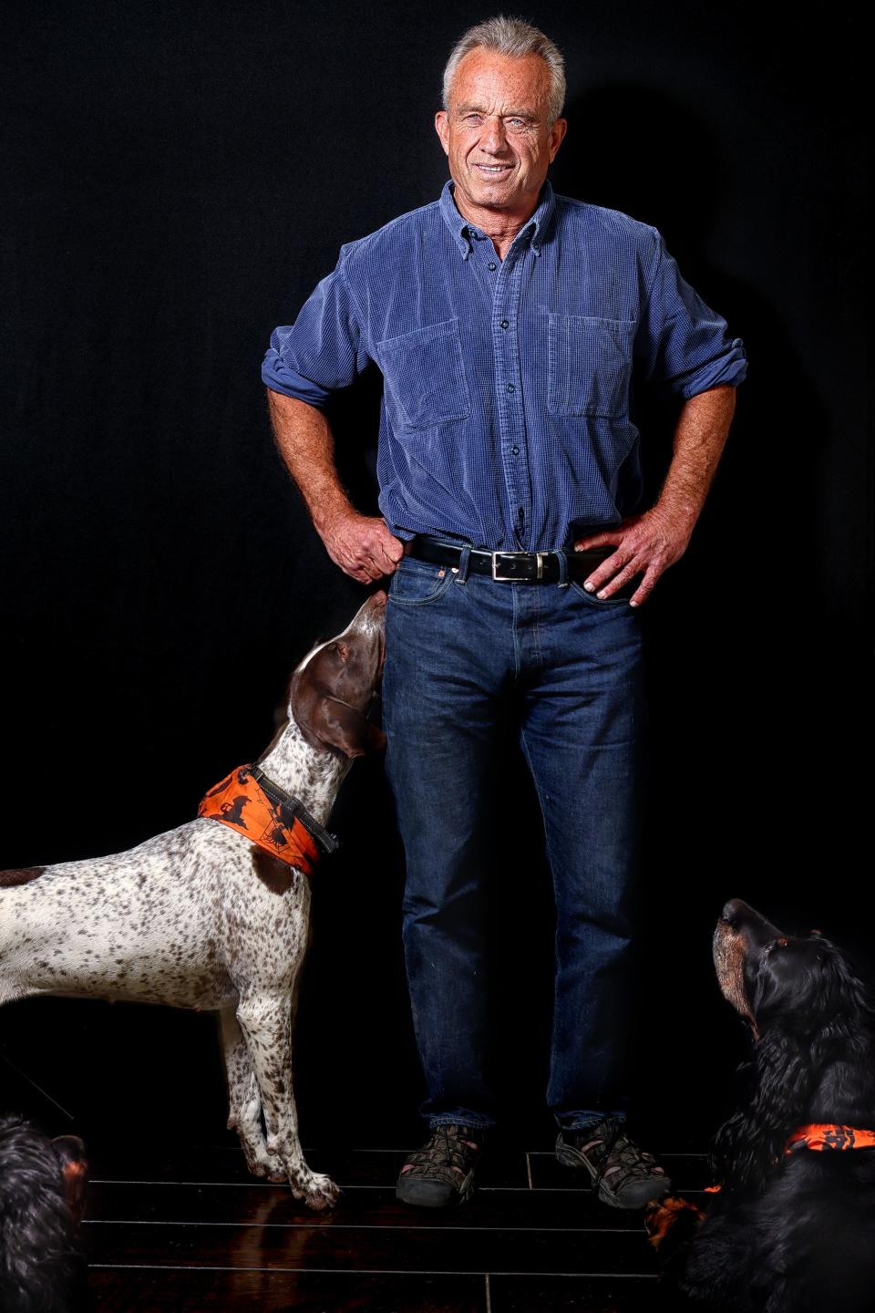 Robert F. Kennedy Jr., 69, whose family has been prominent in American politics for decades, is running for president of the United States as an independent candidate in 2024. Kennedy, an environmental lawyer, was photographed in his Los Angeles, Calif., home on Monday, Oct. 30, 2023. | Rick Loomis, for the Deseret News