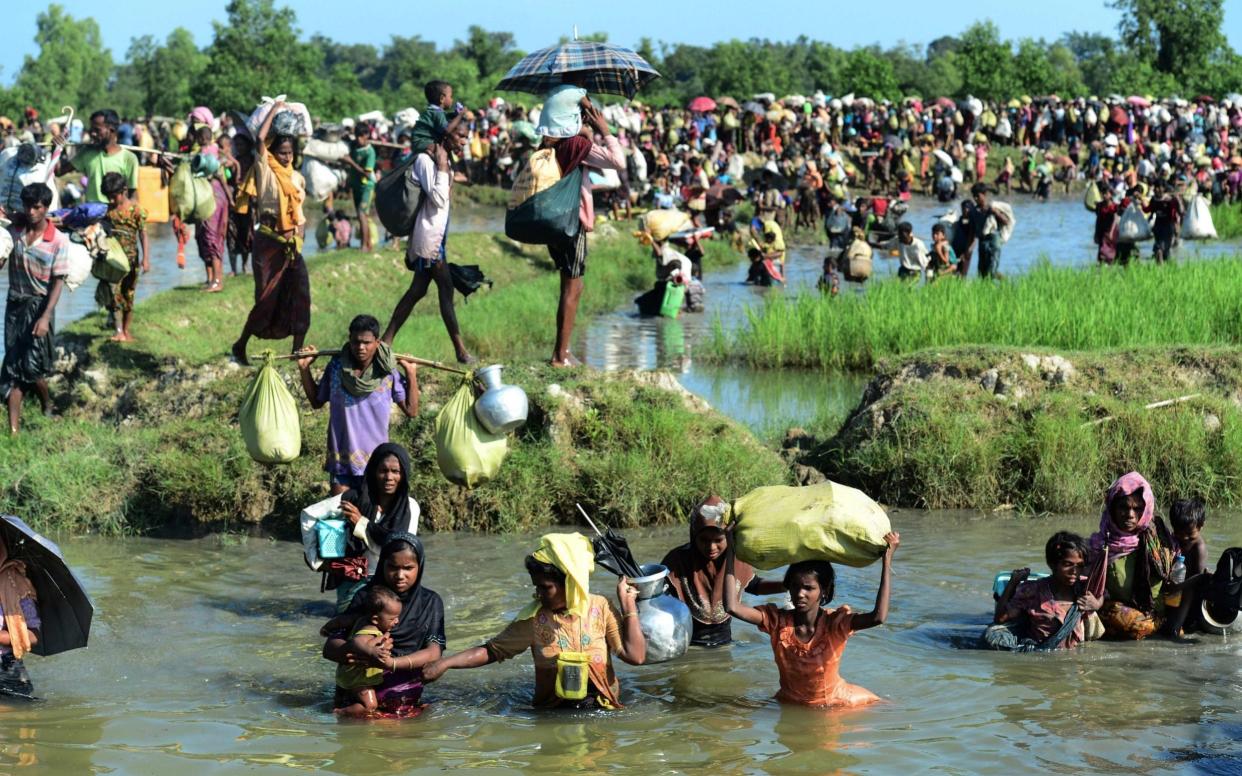 Some 740,000 Rohingya fled to Bangladesh in 2017 - Munir Uz Zaman/AFP