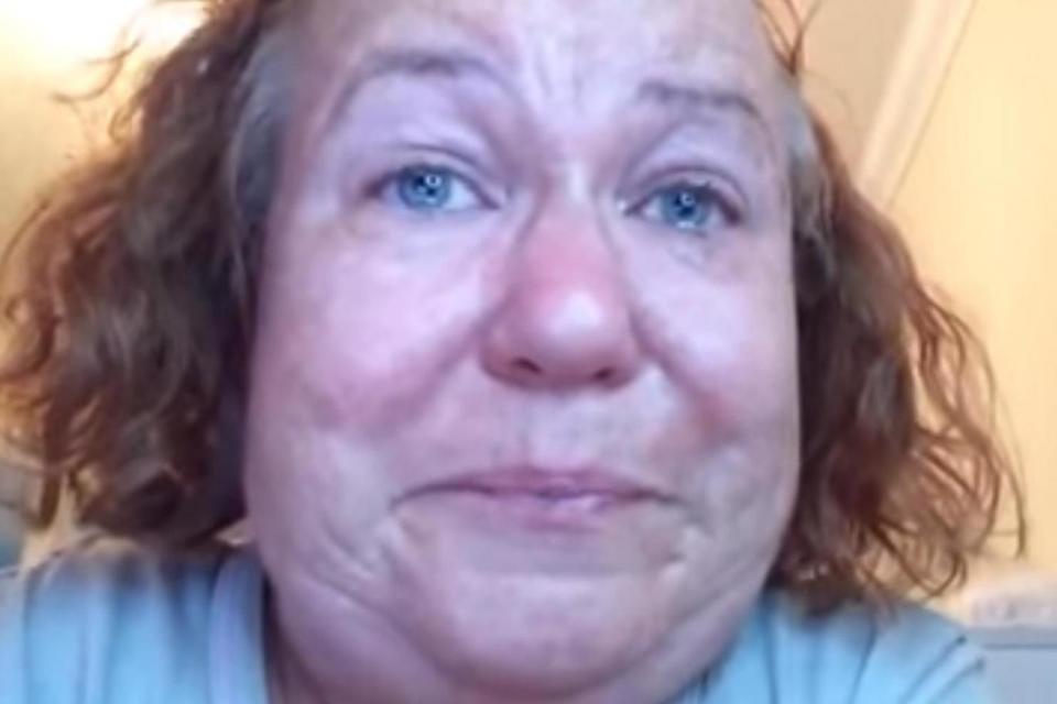 Tanyalee Davis recorded a tearful video about the nightmare journey form Plymouth to London (Tanyalee Davis / YouTube)