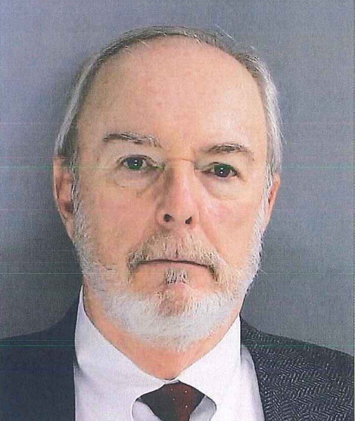 Bruce Bartman, 70, was arrested on Friday and charged with two counts of perjury and one count of unlawful voting after allegedly registering his deceased mother and mother-in-law to vote in the November election. (Photo: Delaware County District Attorney’s Office)