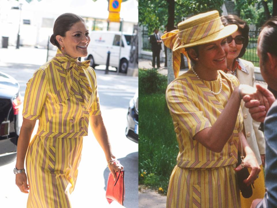 Crown Princess Victoria of Sweden & Queen Silvia of Sweden