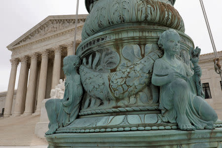 FILE PHOTO: U.S. Supreme Court is seen in Washington, U.S., on April 24, 2018. REUTERS/Yuri Gripas/File Photo