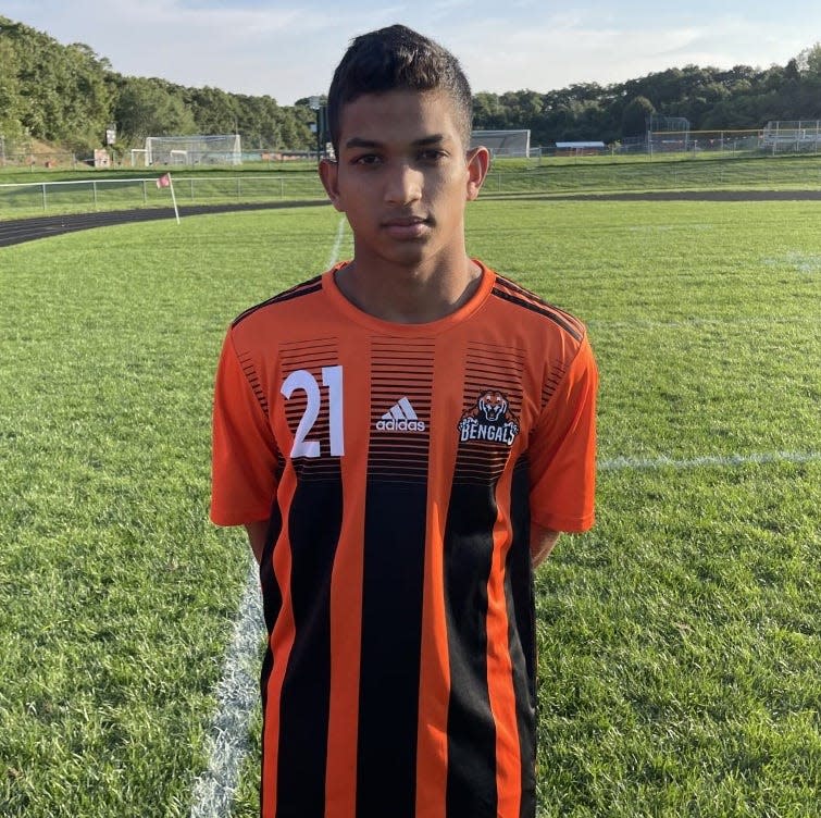 Diman soccer player Carlos dos Santos