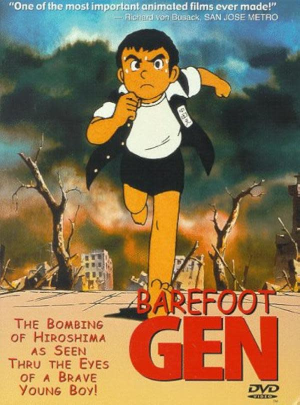 Portada del DVD de 'Barefoot Gen' (Imagen: IMDb)