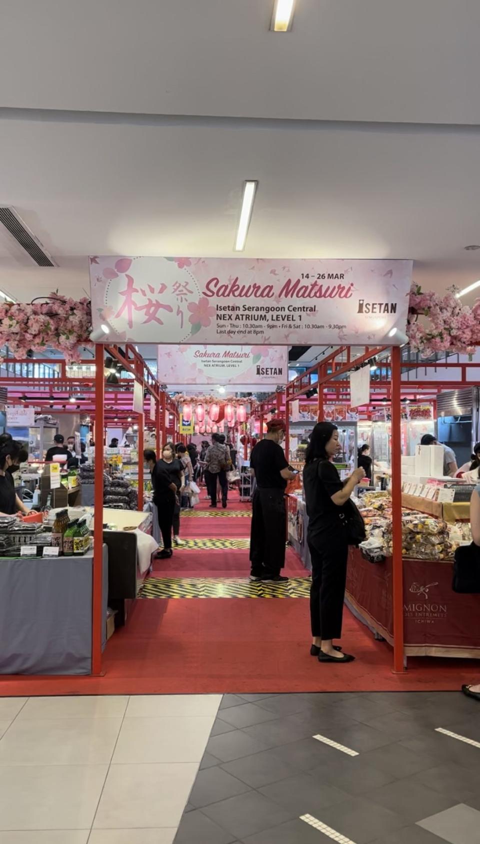 ISETAN Sakura Matsuri 1