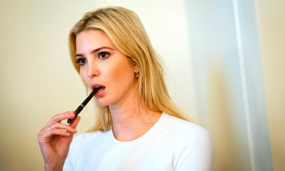 Ivanka Trump: ‘Ms Trump appears to have done exactly what Secretary Clinton did,’ reads a letter from American Oversight to Congress.