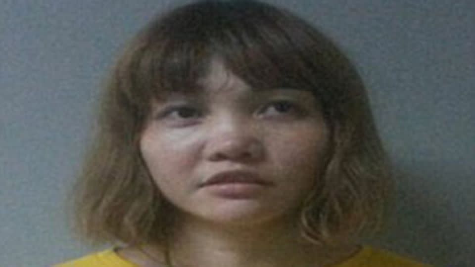 Doan Thi Huong from Vietnam has been arrested in connection with the murder. Source: AFP