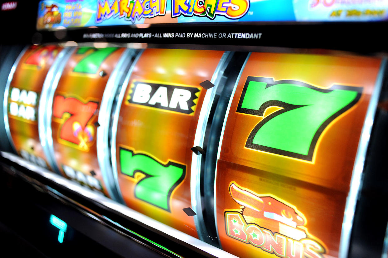 A slot machine in the Las Vegas Convention Center on Nov. 16, 2009. (Photo: Jacob Kepler/Bloomberg News/Getty Images)