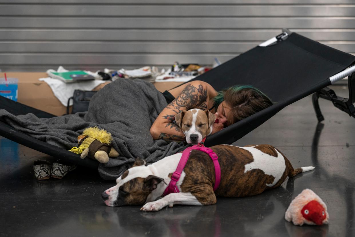 The devastating heat wave occurring across the Pacific Northwest has hit unhoused people particularly hard, since they lack air conditioning, access to cool water, and often have underlying health conditions. (Getty Images)