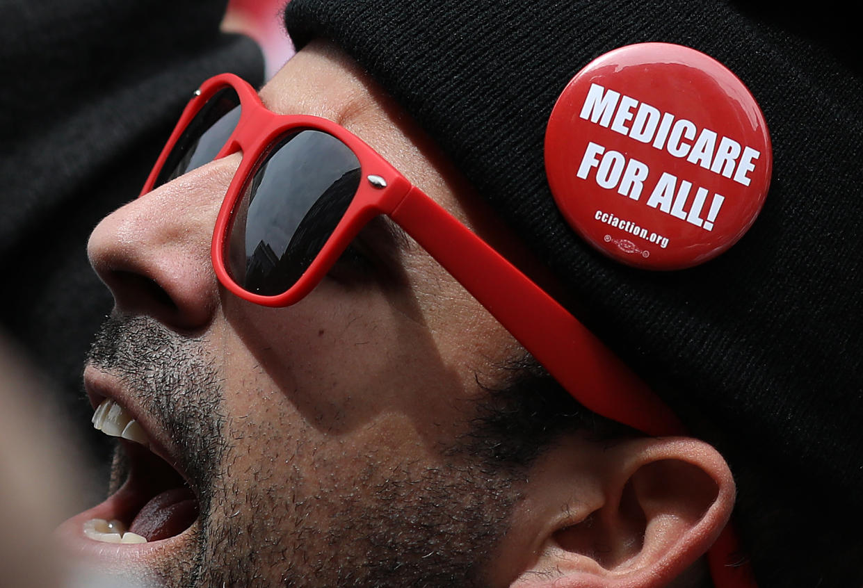 Medicare for All has become a hot-button issue. (Photo: Win McNamee/Getty Images)
