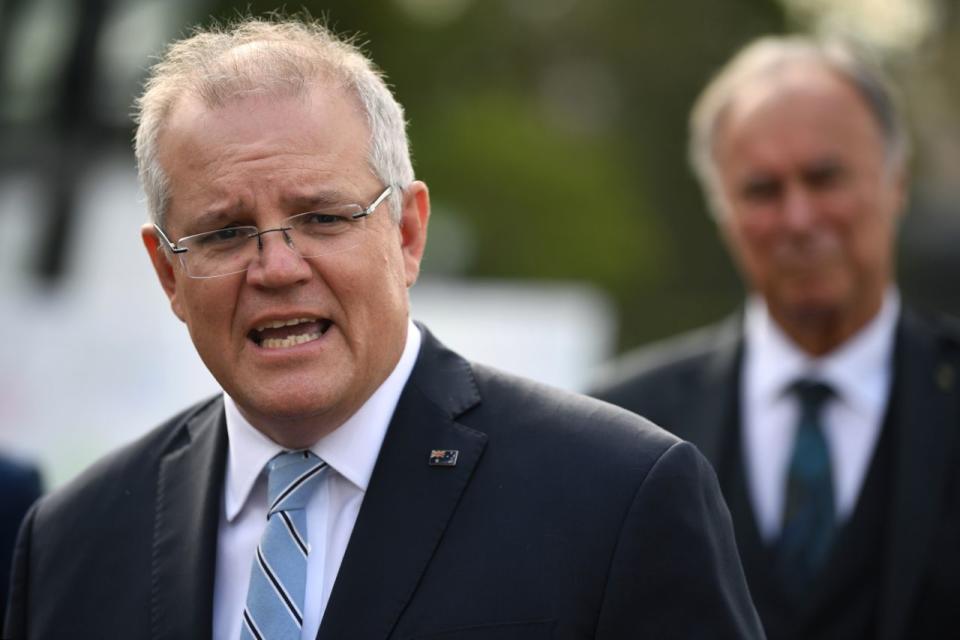 Prime Minister Scott Morrison's push to control foreign state deals has angered China. Source: AAP