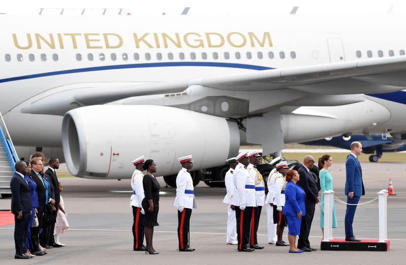 Britain's Prince William and Catherine, Duchess of Cambridge, visit Bahamas