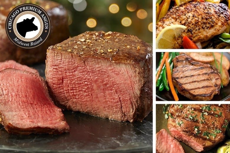 Chicago Steak Company Santa's Special Gift Pack