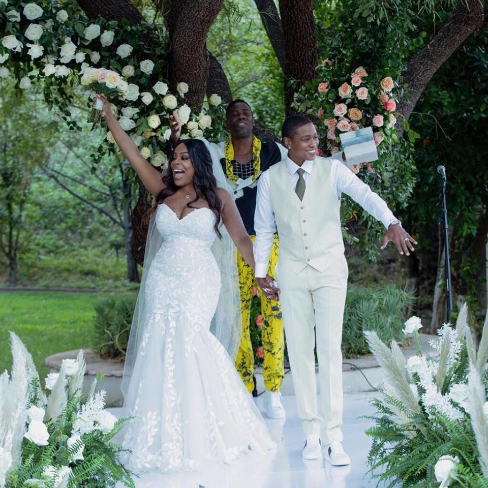 Niecy Nash, Jessica Betts, Instagram, Wedding Photo