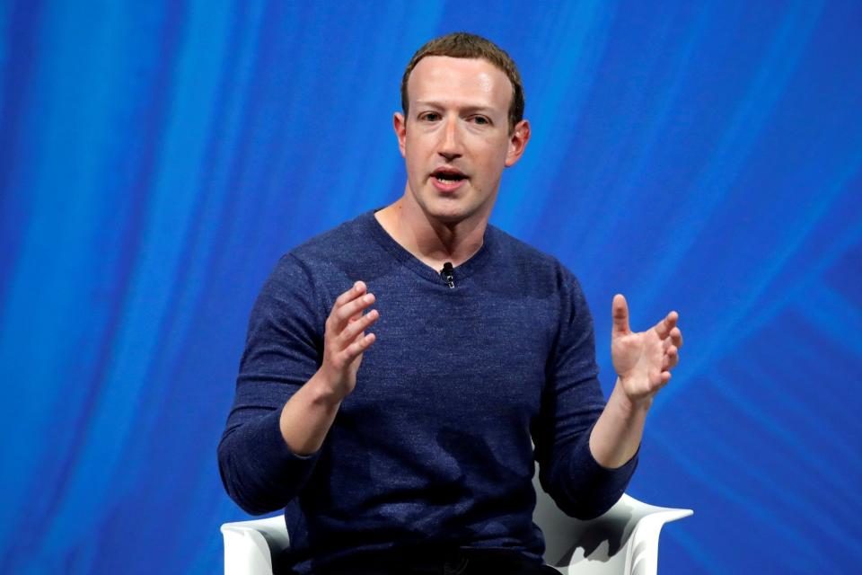 Facebook founder and CEO Mark Zuckerberg (REUTERS)