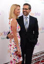 Nancy Walls and Steve Carell at the New York City premiere of "Hope Springs" on August 6, 2012.