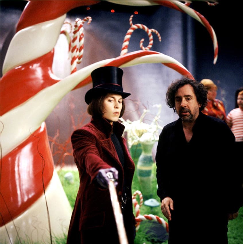 Tim Burton y Jonnny Depp