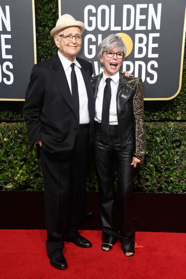 Norman Lear and Rita Moreno