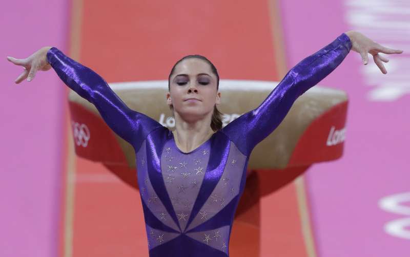 美國體操名將、奧運金牌得主瑪羅妮（ McKayla Maroney ）控訴遭隊醫性侵長達7年。（美聯社）