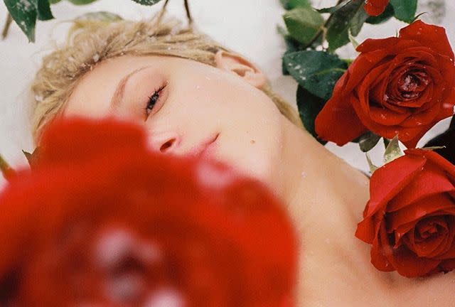 Lili Reinhart's Rose Shot by Cole: March 1, 2018