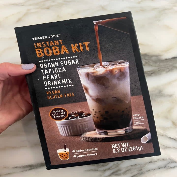 A box of Instant boba kit.