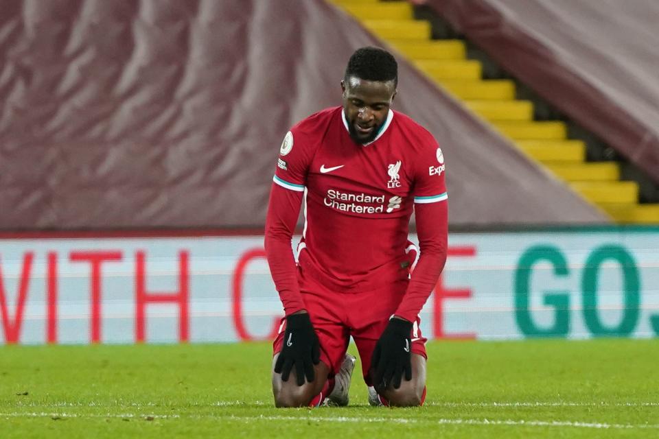 Divock Origi missed a fantastic one-on-one chancePOOL/AFP via Getty Images