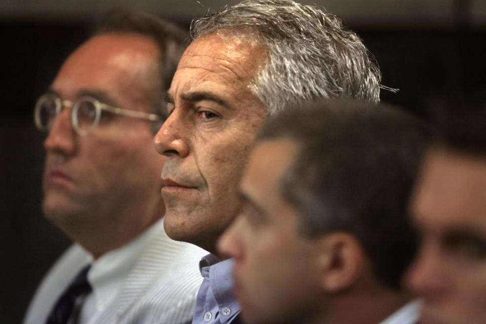 Jeffrey Epstein, the wealthy Palm Beach resident charged with having teenage girls give him sexual massages, was in court Monday morning to enter a plea after nearly two years, June 30, 2008.